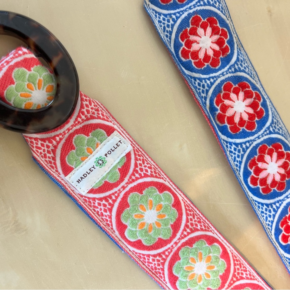 Hadley Pollet Floral Patterned Belt